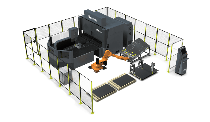 ACCURL Robotic Bending Cell - Robot-assisted press brake cell