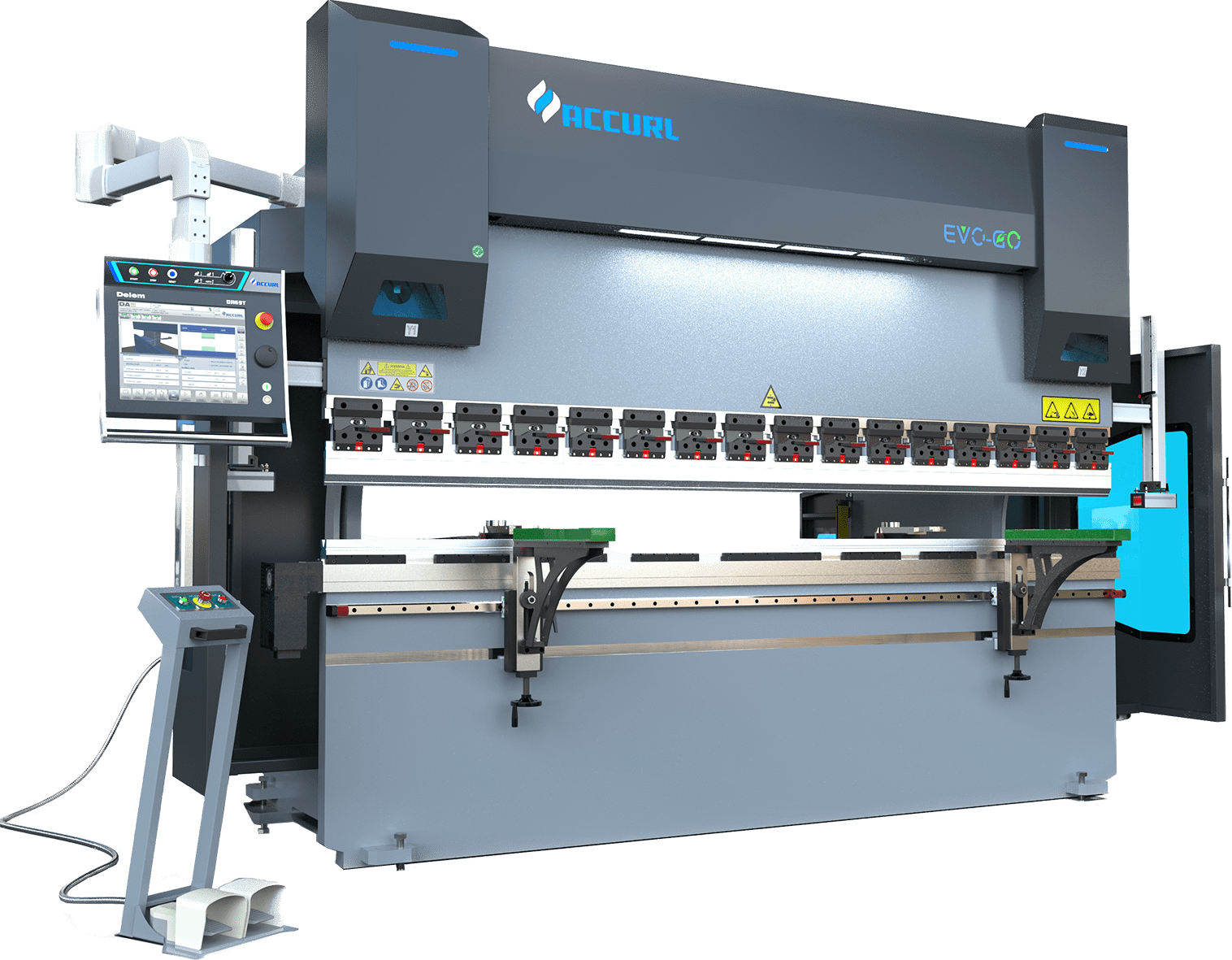 ACCURL EuroMaster Hybrid - Hybrid servo CNC press brake